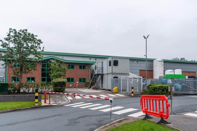 The site, near junction 26 of the M62, supplies bacon to Asda