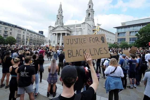 The second Black Lives Matter protest in Leeds will be held in Hyde Park on Sunday, June 21. Photo: Simon Hulme.