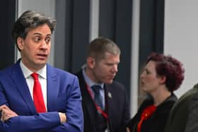 Doncaster North Labour candidate Ed Miliband at the count for the December 2019 General Election, pictured. Picture: Marie Caley