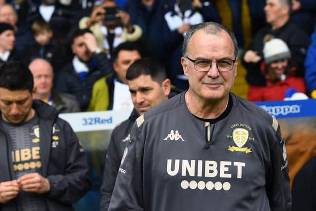 PRAISE: From Leeds United head coach Marcelo Bielsa for the work of his players during lockdown. Picture by Jonathan Gawthorpe.