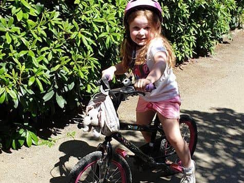 Penny Gladman has raised 1500 for charity with a 100 mile cycle challenge.