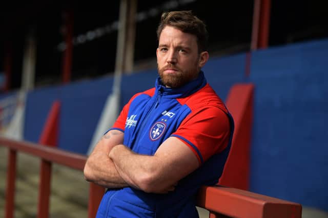 DECISIONS, DECISIONS: Wakefield Trinty's Danny Kirmond Picture: Bruce Rollinson