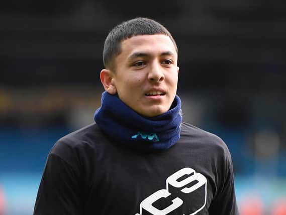 BITTERSWEET - Ian Poveda made his Leeds United debut five months after joining the club, in Sunday's 2-0 defeat by Cardiff City. But he insists the side remain confident and focused on Fulham, up next. Pic: Getty