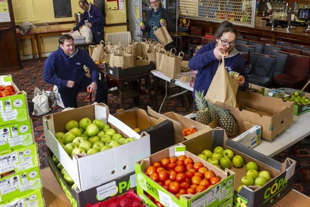 Slung Low in Holbeck has been acting as a hub for Coronavirus Community Volunteers. Picture: Tony Johnson