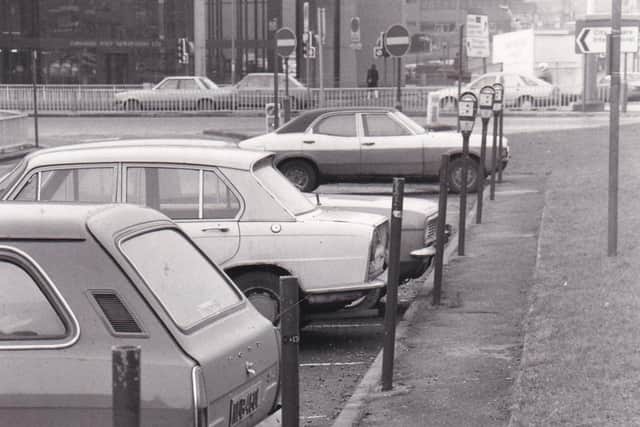 Vandals brought a free parking boom for city centre motorists in March 1983.