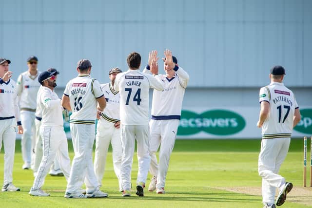 Yorkshire's players can expect to play some pre-season friendlies before the end of July, says Martyn Moxon. Picture: Bruce Rollinson