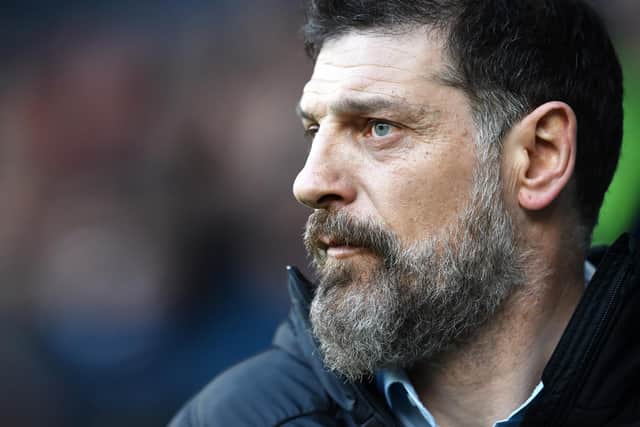 FIRED UP: West Brom boss Slaven Bilic. Photo by Nathan Stirk/Getty Images.