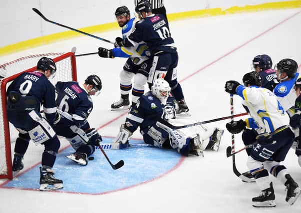 BRING IT BACK: Leeds Chiefs take on Sheffield Steeldogs in the first-ever game at the new Elland Road rink on January 31. Picture: Jonathan Gawthorpe.