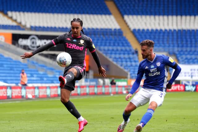 WIDE OF THE MARK: Winger Helder Costa, left, and his Leeds United team-mates endured a frustrating day at Cardiff City but David Prutton feels there is no need to drastically alter the Whites' approach. Photo by David Davies/PA Wire.