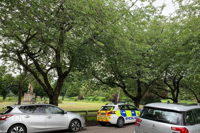 Scene at Armley Park
