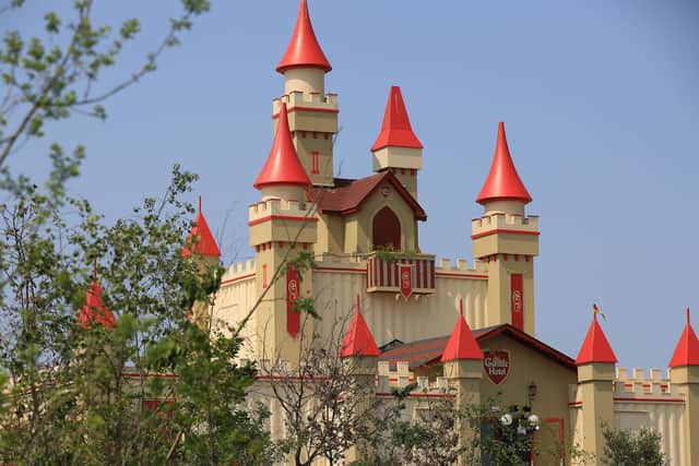 The Castle Hotel is a great place for families to stay at Gulliver's Valley Theme Park. Photo: Chris Etchells