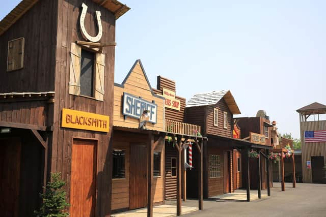 The West World area of Gulliver's Valley Theme Park. Photo: Chris Etchells