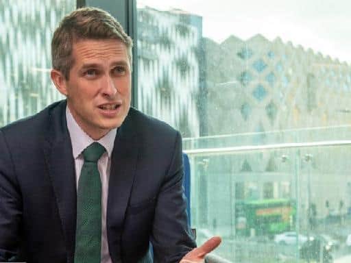 Education secretary Gavin Williamson