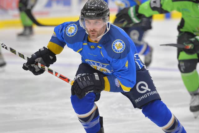 AND THEN THERE WERE TWO: Leeds Chiefs' player-coach Sam Zajac is delighted to have goaltender Sam Gospel back for a second season. Picture: Dean Woolley.