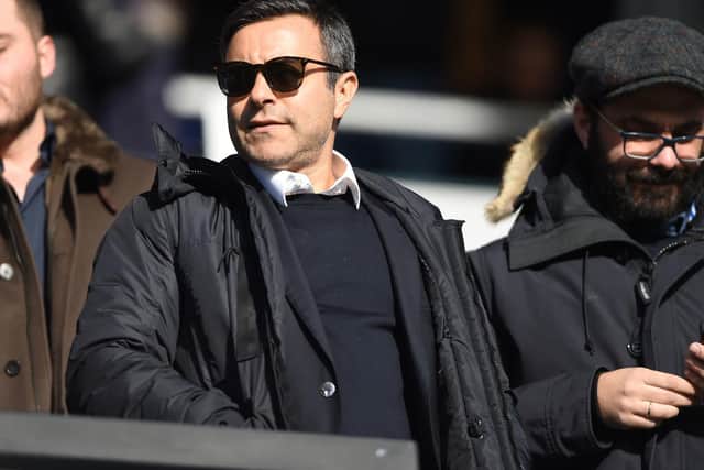 FIGHTING TALK: From Leeds owner Andrea Radrizzani. Picture by Daniel Hambury/PA Wire.
