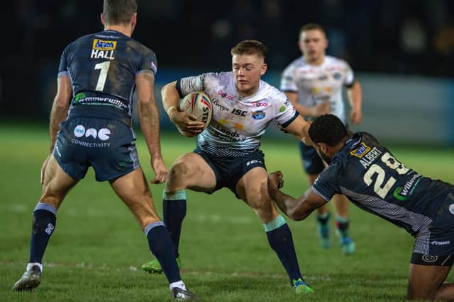 Leeds Rhinos youngster Callum McLelland. 
Picture: Bruce Rollinson.