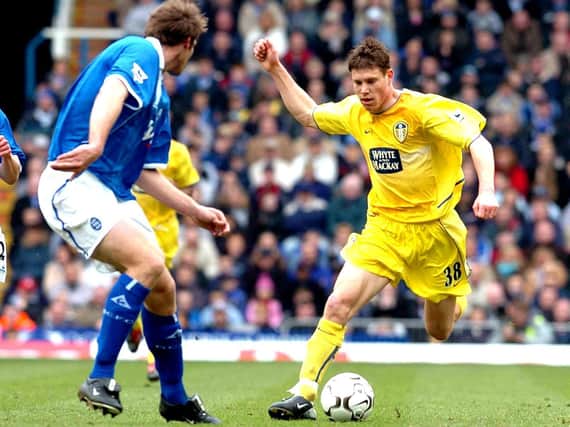 Leeds United academy graduate James Milner in action for the club. (Image: Dan Oxtoby)