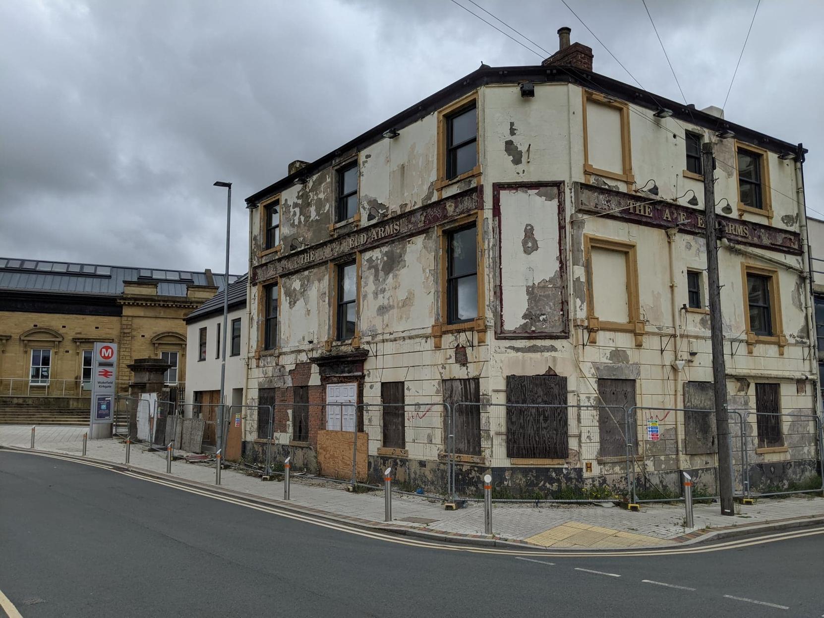 Why the renovation of the iconic Wakefield Arms pub remains incomplete