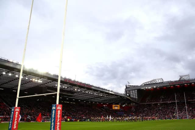 The men's final will be played at Old Traffords on NMovember 27, 2021. Picture by Getty Images.