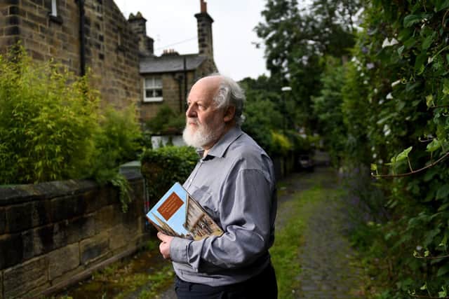 Peter Brears at his home in Headingley, Leeds.