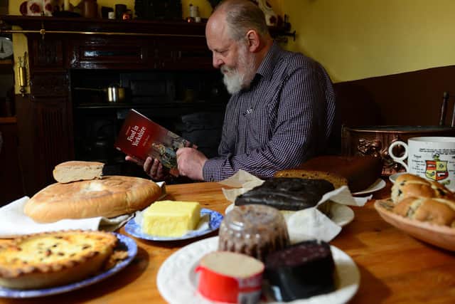 Historian Peter has produced around 200 publications, including on food. His latest book looks at historic buildings in Wakefield.
