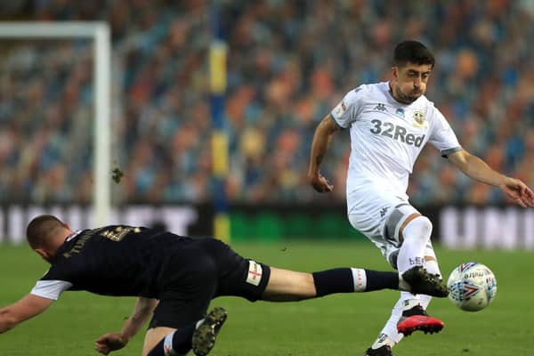 CREATIVE SPARK: Leeds United playmaker Pablo Hernandez in action during Tuesday night's 1-1 draw at home to Luton Town. Picture by Mike Egerton/PA Wire.