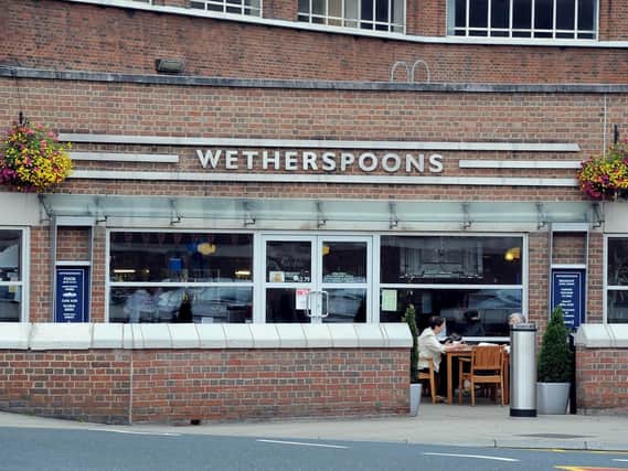 Wetherspoons are among the pubs reopening in Leeds today
