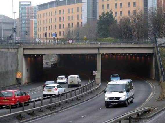 The Inner Ring Road has been closed in Leeds (stock image)