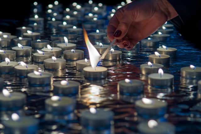 Tonight candles will be lit across the country to remember those who have lost their lives during the pandemic.