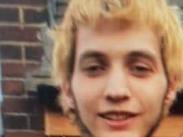 Finley Jones, 21, was reported missing from the city centre on Saturday, July 4. Photo: West Yorkshire Police.