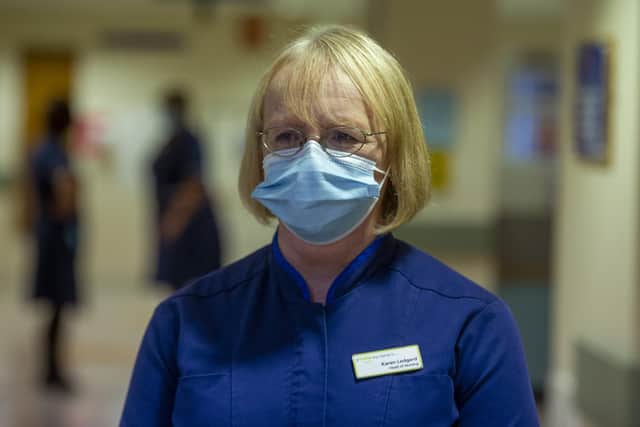 Karen Ledgard, Head of Nursing for Outpatients.