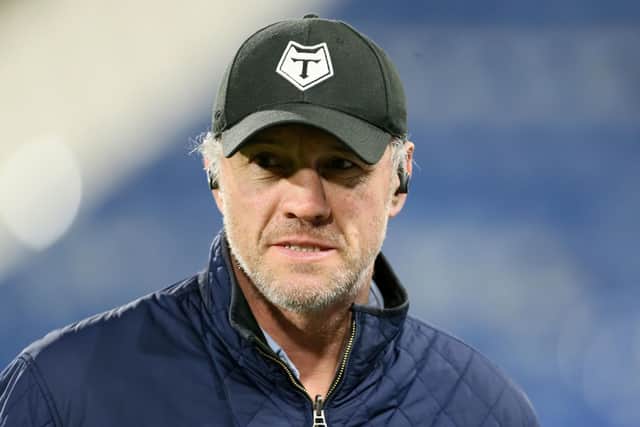 Toronto Wolfpack's head coach Brian McDermott before the Challenge Cup match at the John Smith's Stadium, Huddersfield. PA Photo. Picture date: Wednesday March 11, 2020. See PA story RUGBYL Huddersfield. Photo credit should read: Richard Sellers/PA Wire. RESTRICTIONS: Editorial use only. No commercial use. No false commercial association. No video emulation. No manipulation of images.