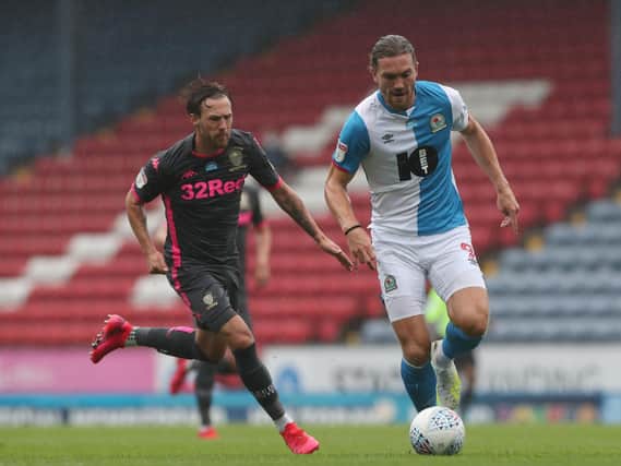 CHANCE - Barry Douglas impressed when he was handed a rare first team start for Leeds United on Saturday at Blackburn Rovers. Pic: Getty