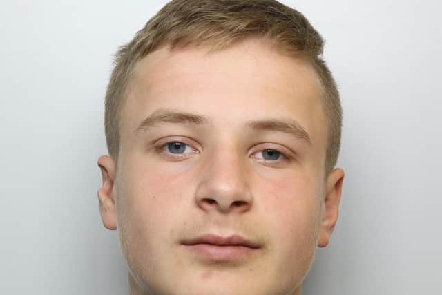 Teen burglar Thomas Compston was arrested in a stolen car after driving the wrong way along York Road in Leeds