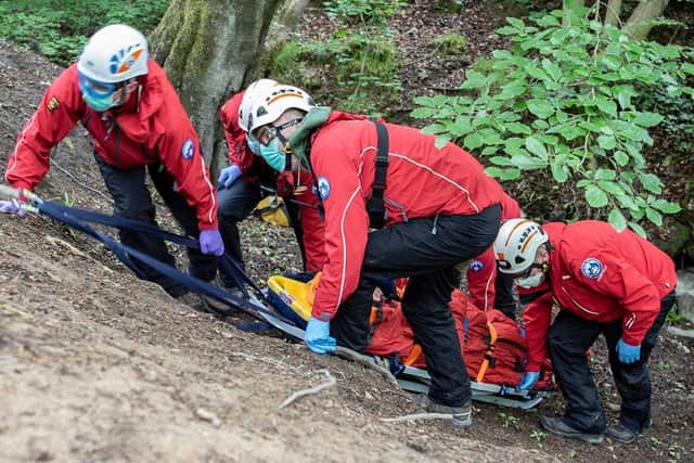 Calder Valley Search and Rescue team is currently one of the busiest mountain rescue teams in the country. Picture: Pete Farnell