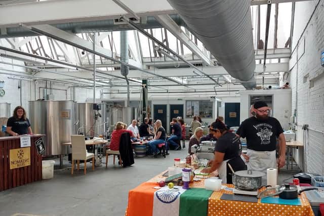 The soft launch of the taproom comeback at Nomadic.