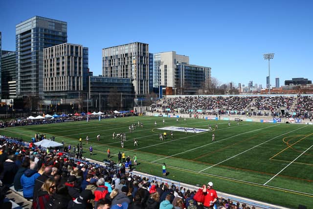 Toronto Wolfpack are unlikely to play in their Lamport Stadium home in Canada this season. Picture: SWPix.com.