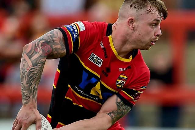 MARATHON MAN: Dewsbury Rams hooker Sam Day. Picture: Paul Butterfield.