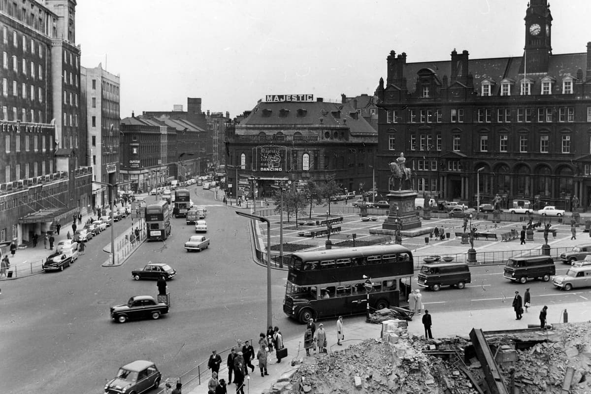 Faszinierende Fotos rücken die Innenstadt von Leeds in den Fokus der ...