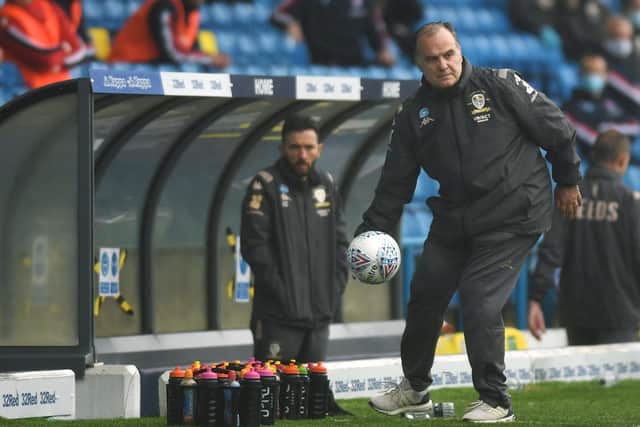 Leeds United head coach Marcelo Bielsa. Picture: Jonathan Gawthorpe.