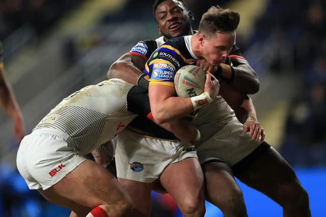 Leeds Rhinos' James Donaldson. Picture: Mike Egerton/PA Wire.