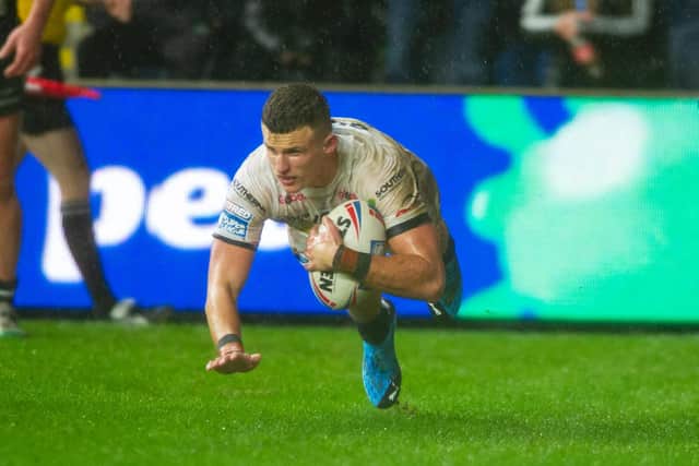 Ash Handley has scored four tries in five games this year. Picture by Tony Johnson.