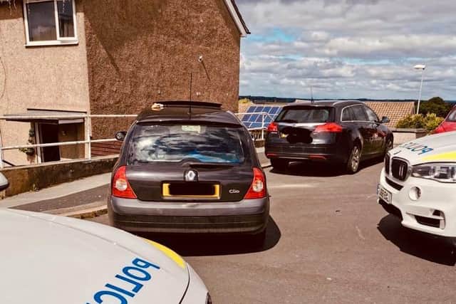 Two people were arrested following the chase (Photo: WYP)