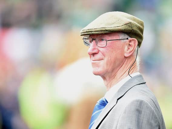 ADORED: Jack Charlton greets fans before the Republic of Ireland's friendly against England at the The Aviva Stadium in Dublin in June, 2015. Picture by Martin Rickett/PA Wire.