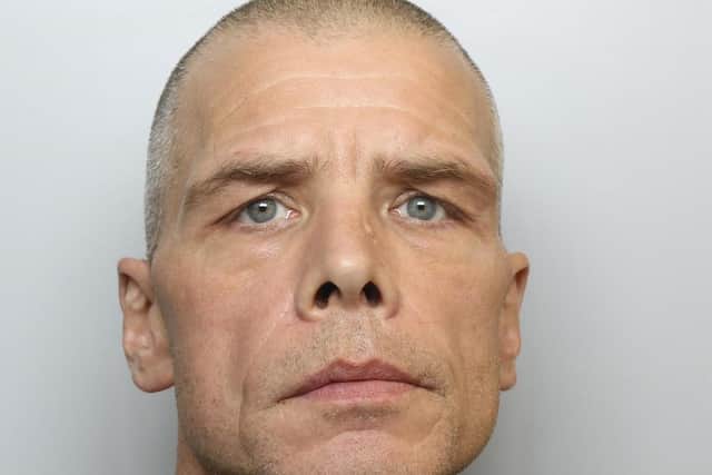 Richard Chadwick was jailed for three years for a burglary at St James' Hospital in Leeds