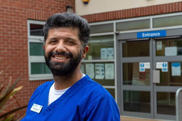 Dr Mohammed Sattar at Woodhouse Medical Practice, Leeds.