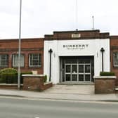 Burberry factory in Castleford.