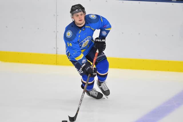 Lewis Baldwin, in action for Leeds Chiefs last season. Picture: Dean Woolley.