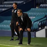 NOT IMPRESSED: West Brom boss Slaven Bilic during Tuesday night's goalless draw at home to Fulham. Photo by Ross Kinnaird/Getty Images.