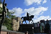 City Square in Leeds is home to most of the city's statues